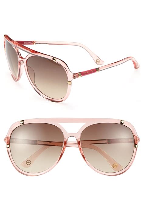 michael kors pink glasses|michael kors sunglasses with rhinestones.